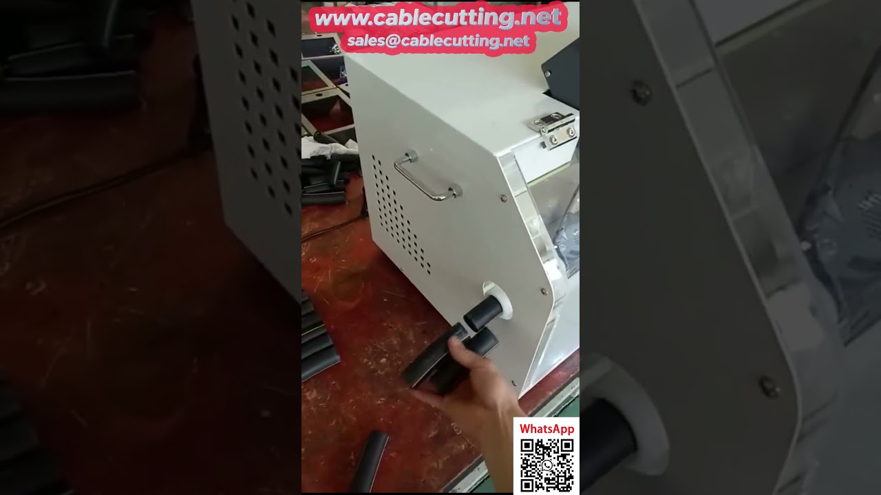 精密コルゲートチューブカッター｜波付管切断機｜工場自動化向け