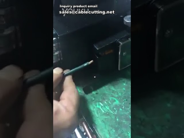 電線剥離・圧着機【自動化】高効率ワイヤー加工機