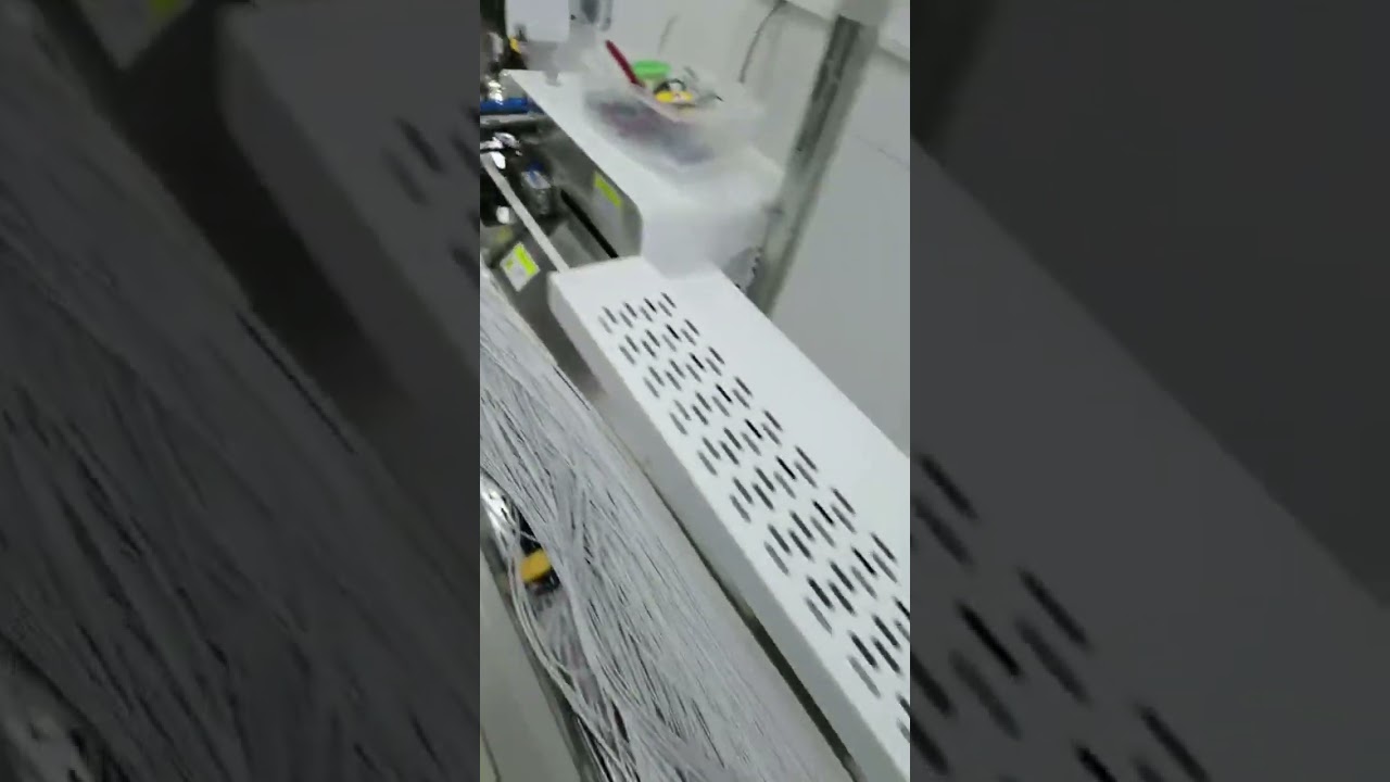 全自動単頭圧着機 - 高速ケーブル被覆剥離・端子圧着【工場自動化】#machine #cablewirestrippingmachine #factory