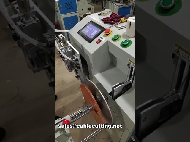 自動ケーブル切断・巻取り・結束機 WPM-18-45 | ワイヤーハーネス生産を効率化