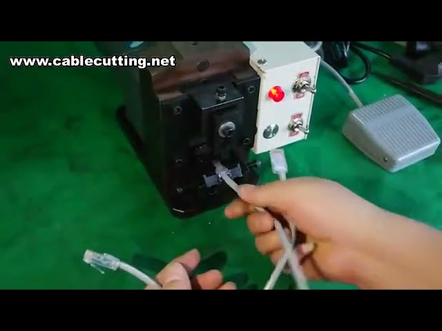 Portable Cable Lug Crimping Tool, Crystal Head Wire Terminal & Pin Terminal Crimp Tool
