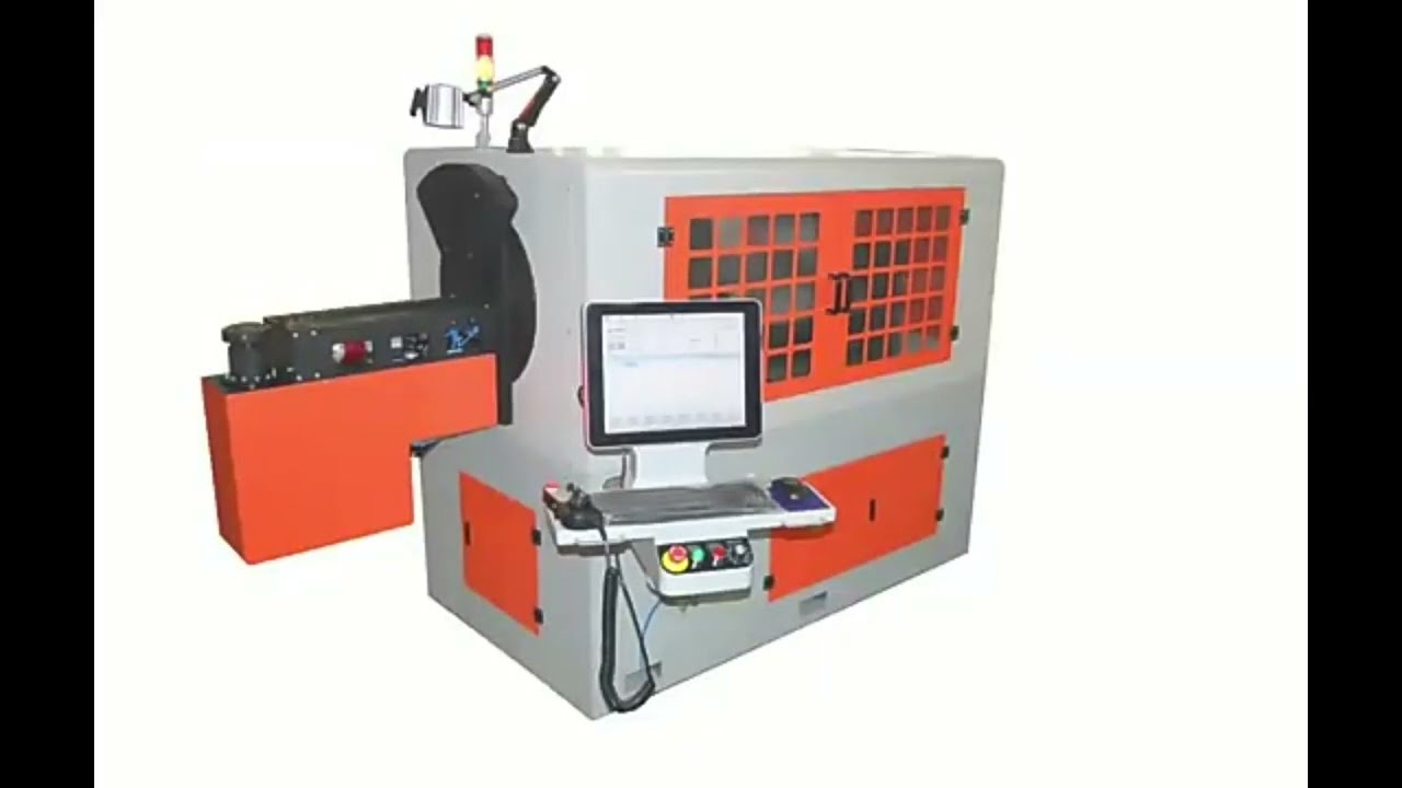 2D/3D CNCワイヤーベンディングマシン｜カーシート用スチールワイヤー部品の自動成形