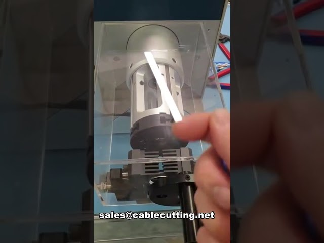 WPM-6806 高精度同軸ケーブル被膜剥離機 - 自動ワイヤー加工機